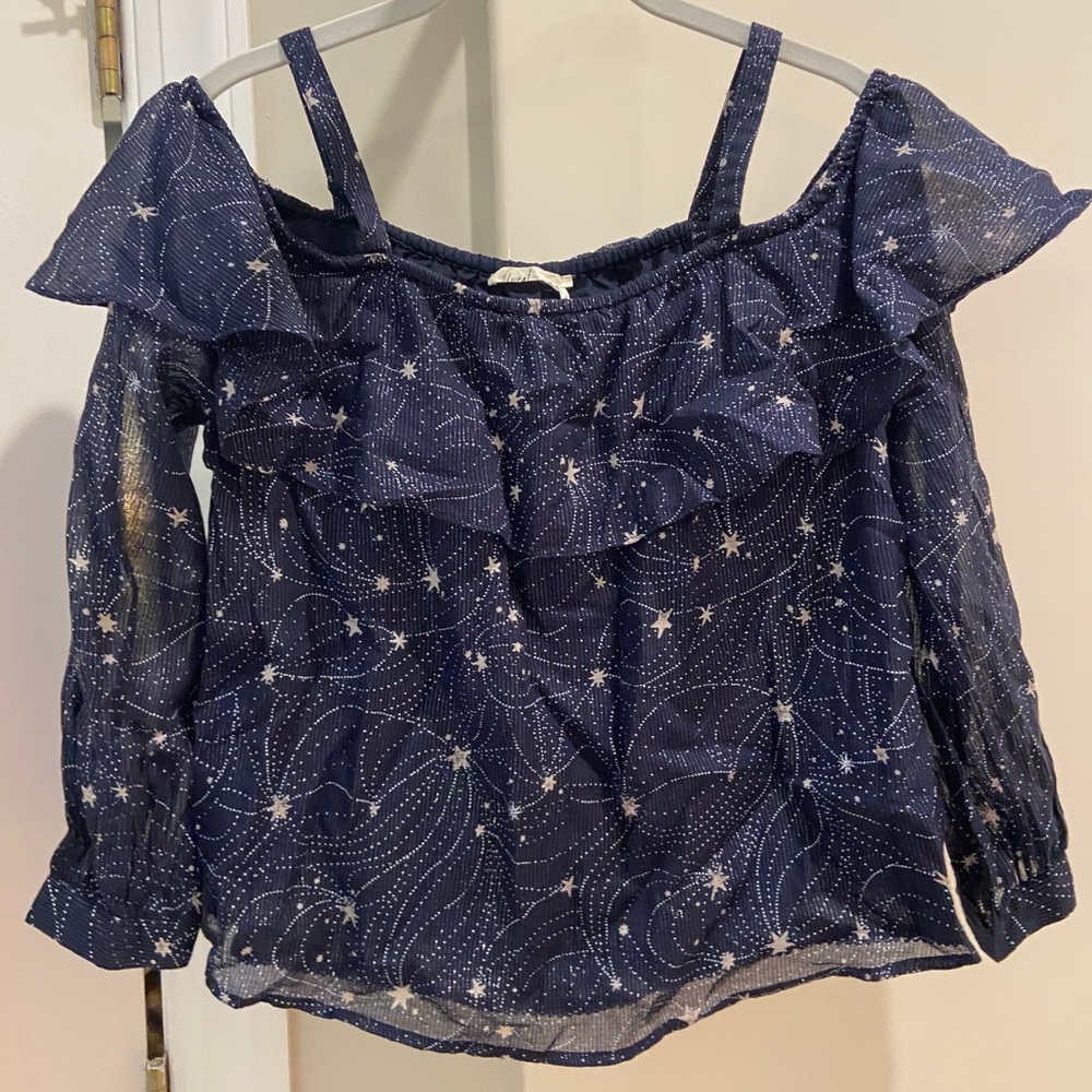 Anthro off the shoulder top